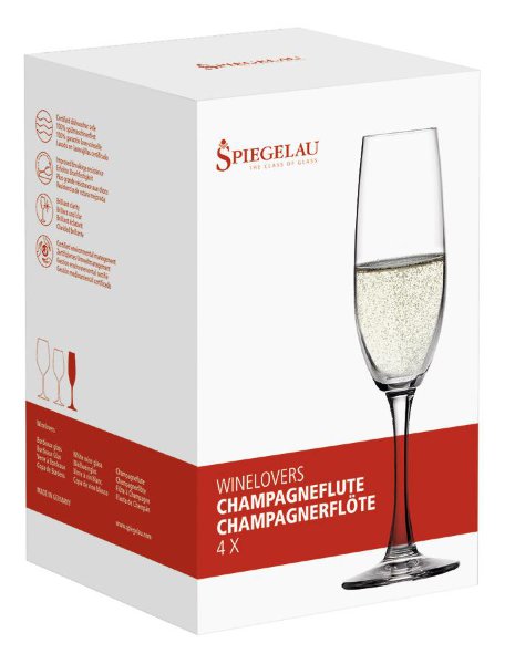 Spiegelau Winelovers Shampagner (Набор из 4-х бокалов) для шампанского