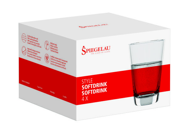 Spiegelau Style Softdrink Set of 4 (Набор из 4-х бокалов) для воды