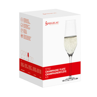 Spiegelau Style Сhampagne Flute Set of 4 (Набор из 4-х бокалов) для шампанского