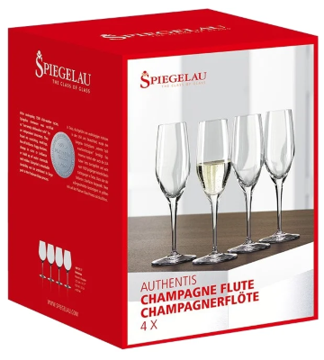 Spiegelau Authentis Sparkling Wine Set (Набор из 4-х бокалов) для шампанского