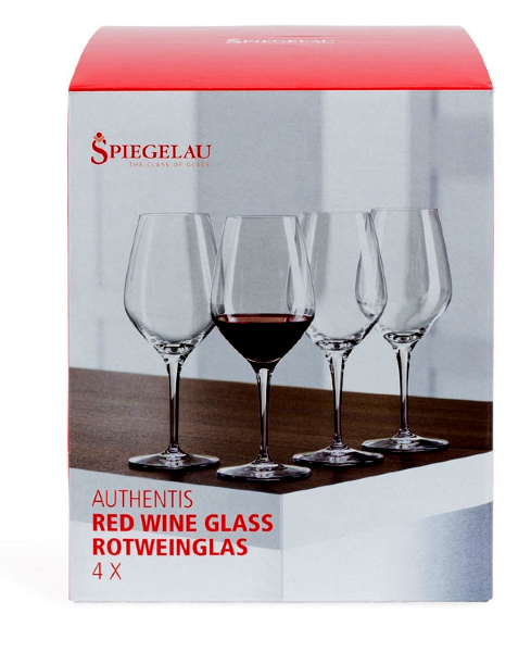 Spiegelau Authentis Red Wine Set of 4 (Набор из 4-х бокалов) для красного вина